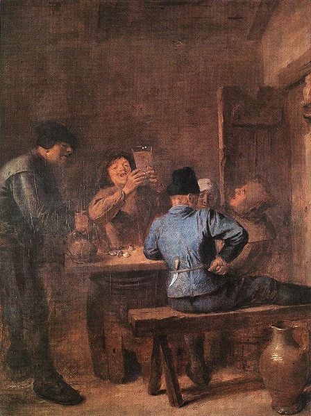 Adriaen Brouwer In the Tavern